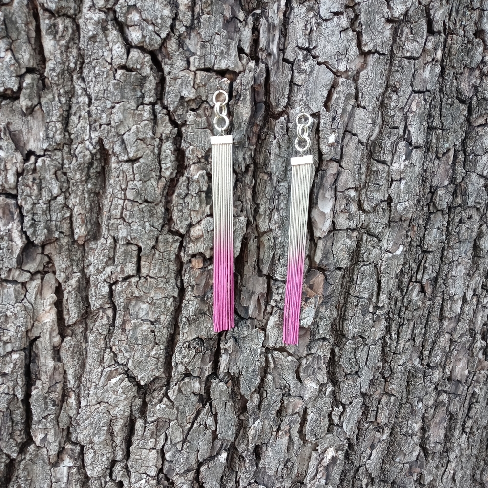 🌺 Rare 💕💗Earrings Length 💞Large - Picture 5 of 7